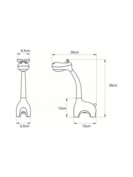 GIRAFFE skrivebordslampe K-BL-1601