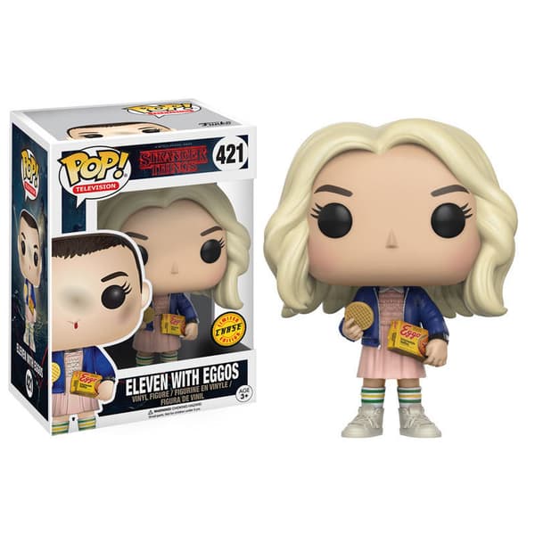 Funko POP Stranger Things 421 Eleven med Eggos Chase Limited Edition Samlarfigur