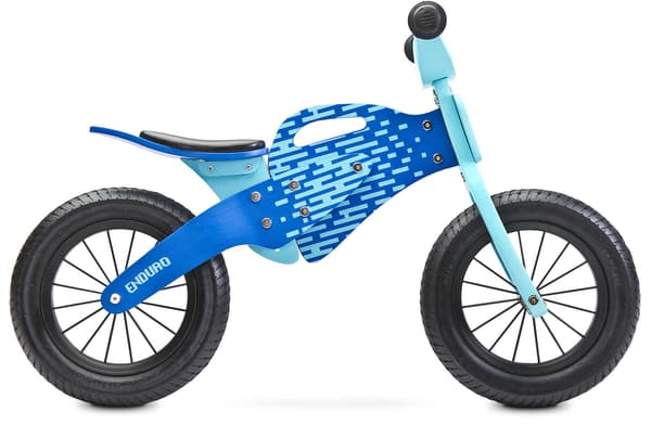 ENDURO BLÅ BALANCECYKEL