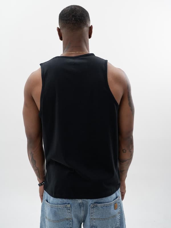 Herretanktop Sort Lucky Dice Small Dice 2XL