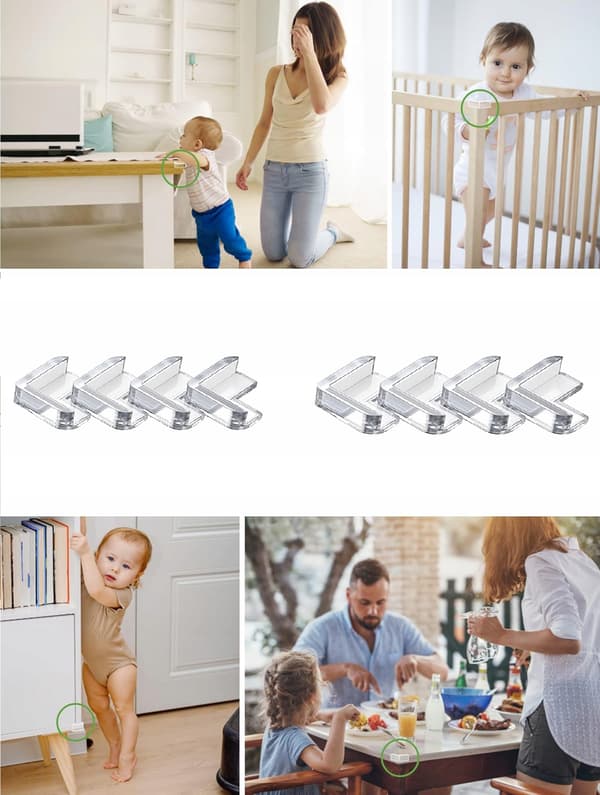 10 silikonhörnskydd