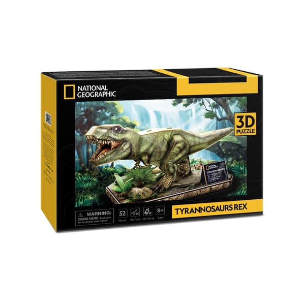 3D-PUSSEL NATIONAL GEOGRAPHIC T-REX 0519