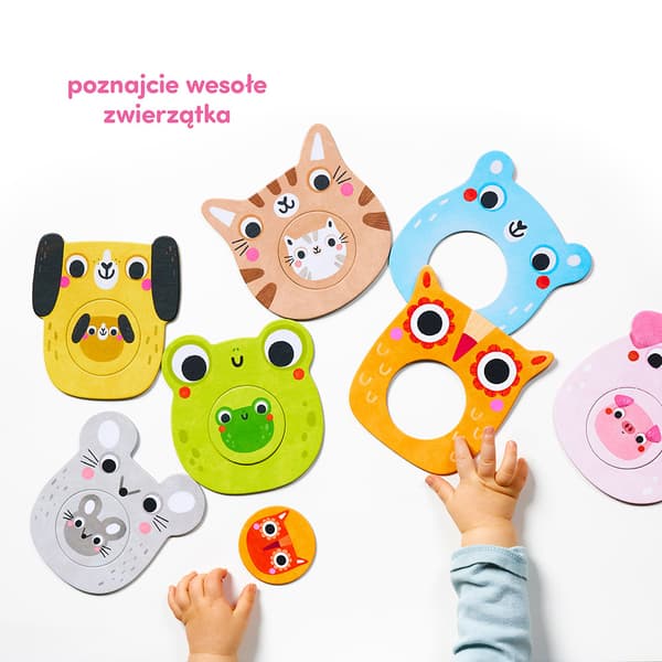 CzuCzu Eläimeni Palapeli Reikällä