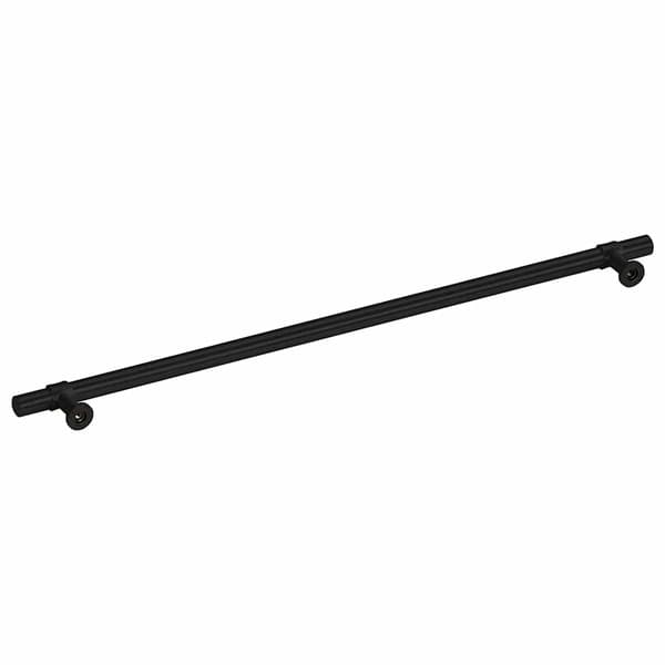 vidaXL skabsgreb, 5 stk., sort, 320 mm, rustfrit stål