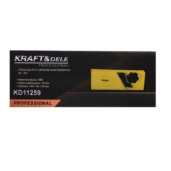 KD11259 gipspladekantfræsningshøvl