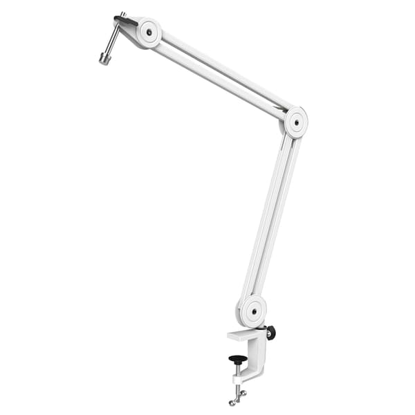 Fifine BM63W Vitt Mikrofonstativ