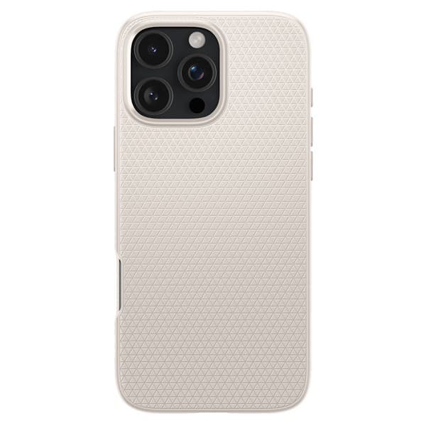 Spigen Liquid Air -kotelo iPhone 16 Prolle, beige