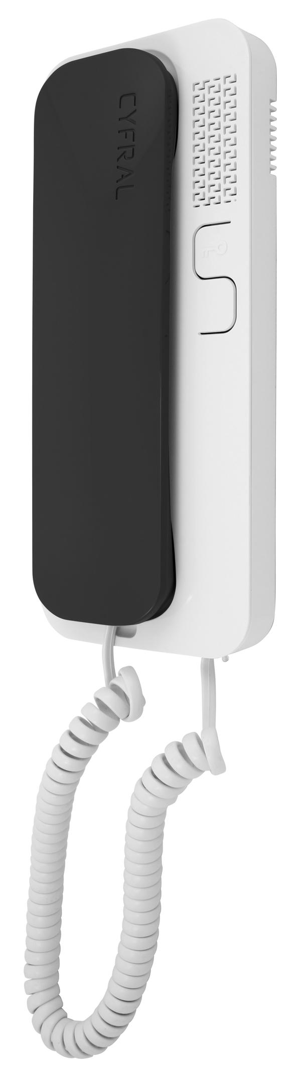 CYFRAL SMART 5P Intercom-lur 4, 5, 6-trådig vit-svart