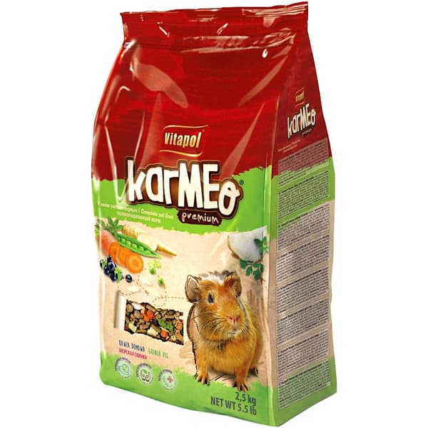 Foder til marsvin, Kawia Vitapol Karmeo Premium 2,5kg