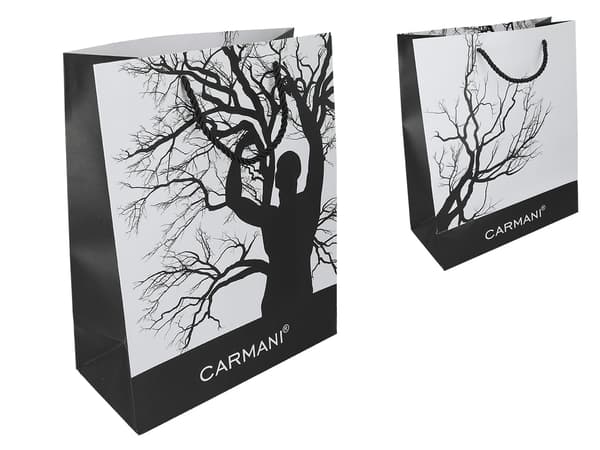 Presentpåse - Man and Tree (Carmani)