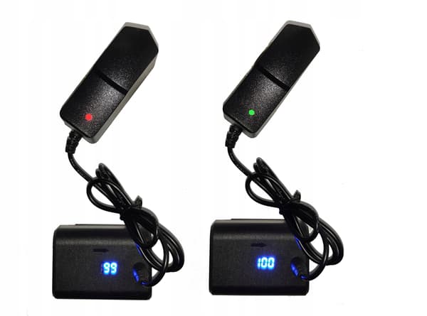 5V OPLADER 2.1/5.5 LED DIODE HJULINDIKATOR KRYDSLASER NIVEAU