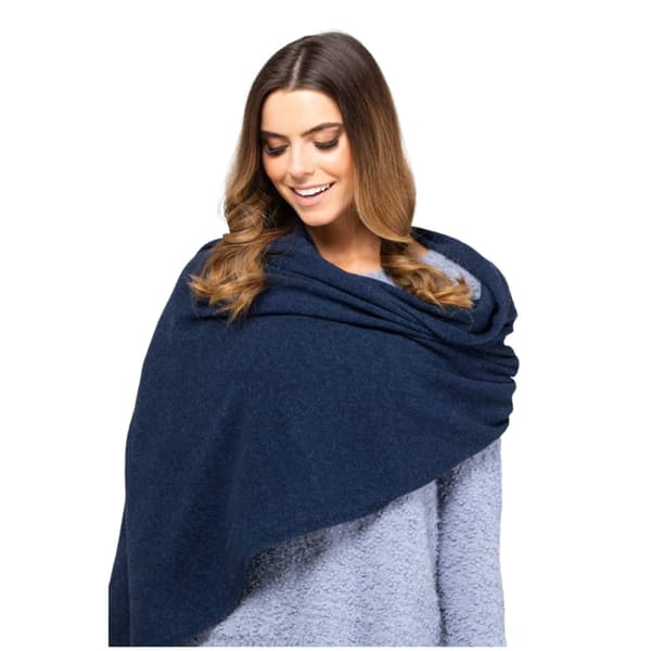 SCARF*01 dam vinter marinblå