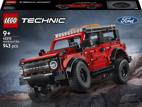 LEGO Technic SUV Ford Bronco 943-delars set (42213)