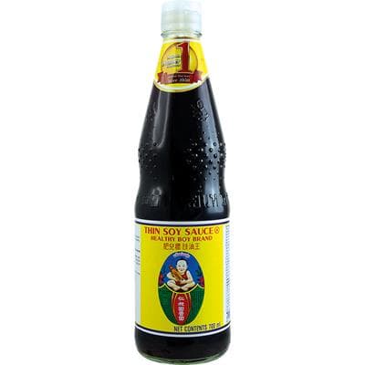 Lätt sojasås 700ml - Healthy Boy