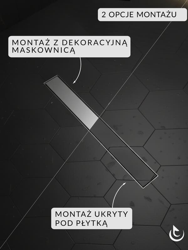 Helmken 37201801 lineaarilattia, 800x70mm, kromi
