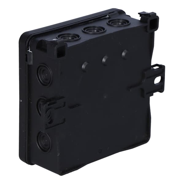 NS7 FASTBOxHOOK vægmonteret installationsboks, 100x100x40mm, sort