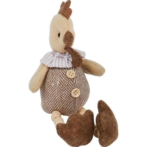 BRUN SITTENDE PLYSCHÖNSFIGUR