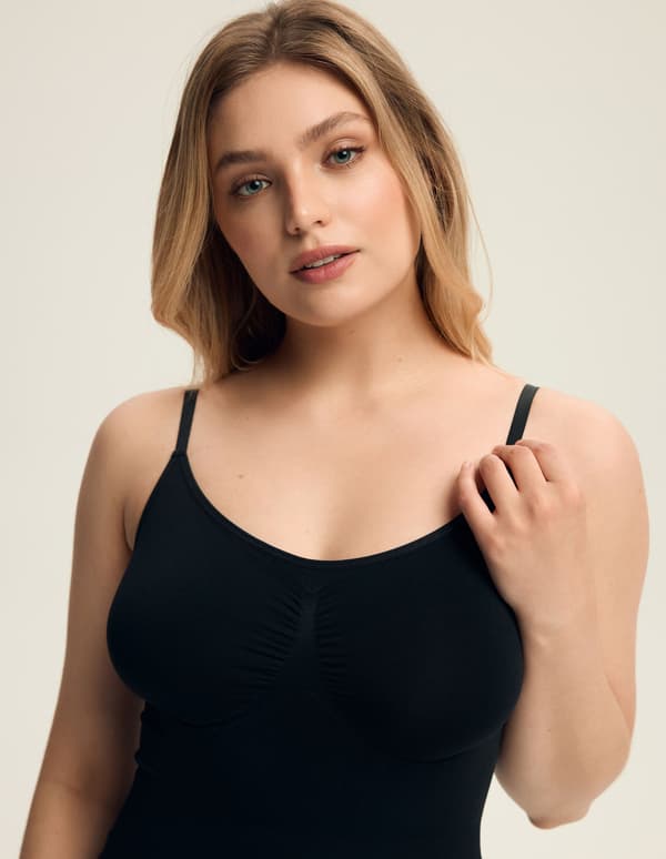 Krympende Shaping Bodysuit | Sort L