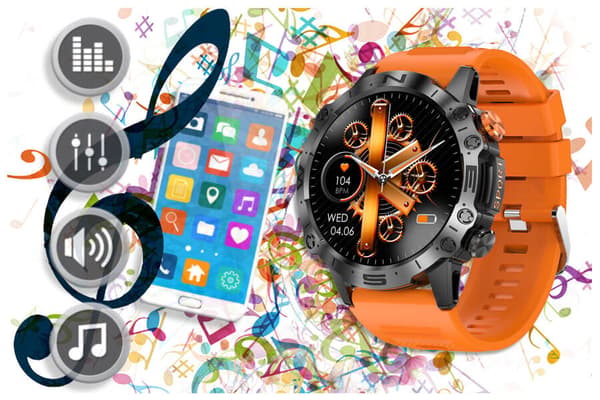 Herr smartwatch GRAVITY GT20-3 - AMOLED, Extra rem (sg024c)