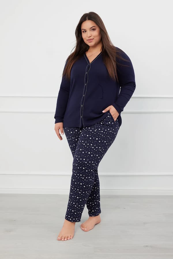 Libra dampyjamas, långärmad, långbyxor XXL