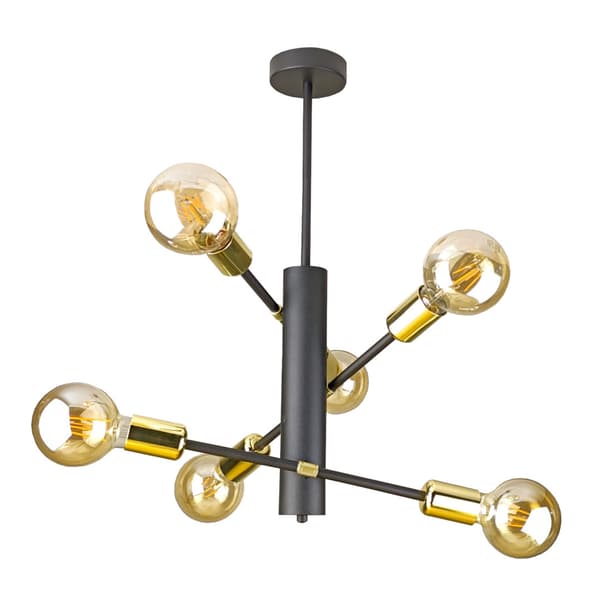 Loftlampe 6xE27 VELUM GULD