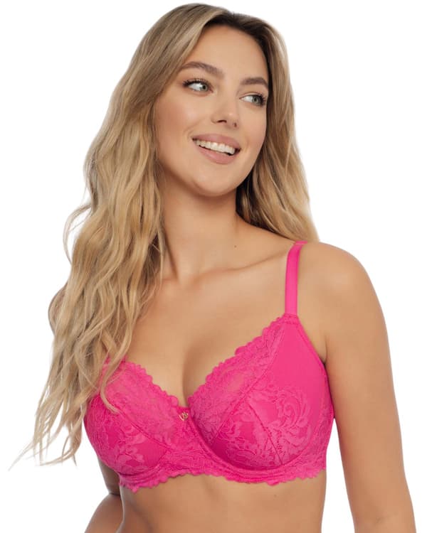 Lynn Esotiq Halvvadderad BH | Fuchsia 65F
