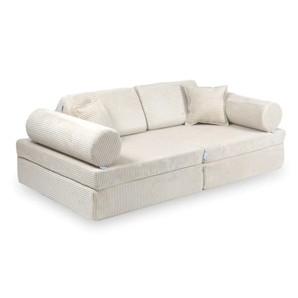 Montessori Premium Manchester Beige Leksoffa