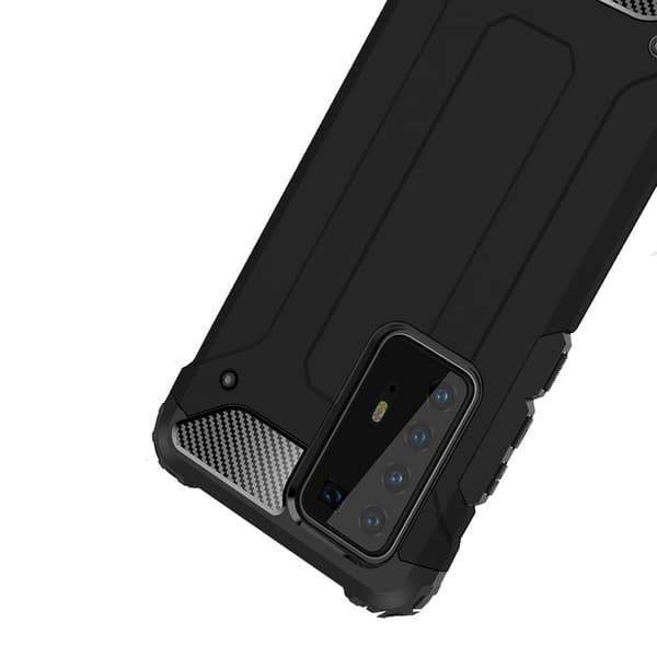 Huawei P40 Pro cover, TECH ARMOR cover, sort