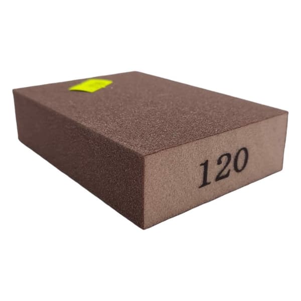 Dobbeltsidet slibesvampterning 120