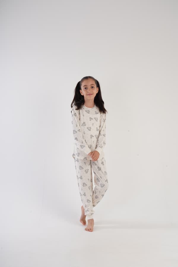 Flickpyjamas i bomull Vienetta 146 11/12