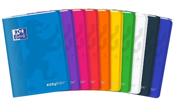 NOTEBOG A5/60K 1-LINJER OXF EASYBOOK 400146694 A'8