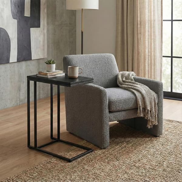 Sidesofabord sort Reims 40x25x60cm