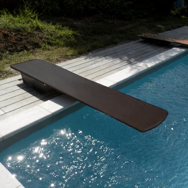 Vattentätt studsmattaöverdrag i 210D polyester för pool, 244×146×9 cm