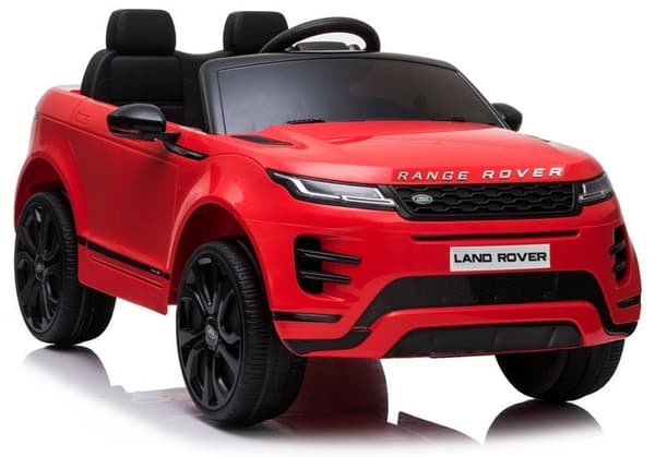 Range Rover Evoque kauko-ohjattava punainen LED-akkuauto