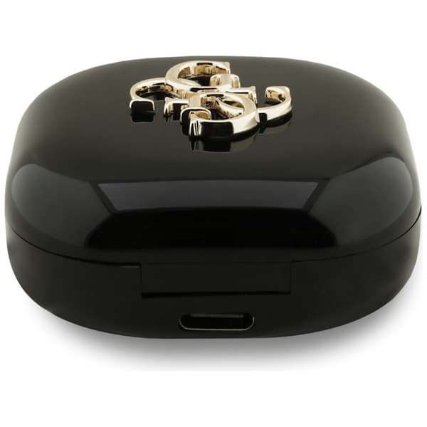 TWS Guess 4G Metal Logo hovedtelefoner sorte