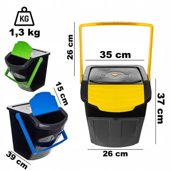 EcoBox 3 affaldssorteringsbeholder