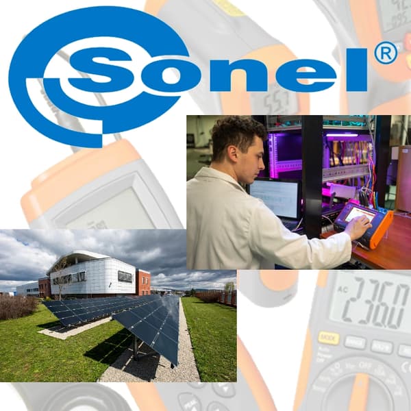 SONEL Gul 1kV-prob med bananuttag