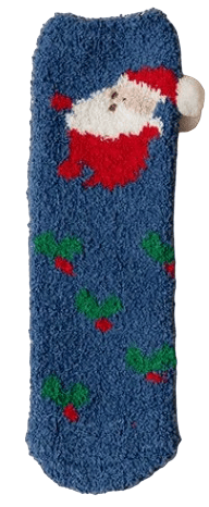 Julstrumpor Presentstrumpor Storlek 30-35 (fluffiga 10)