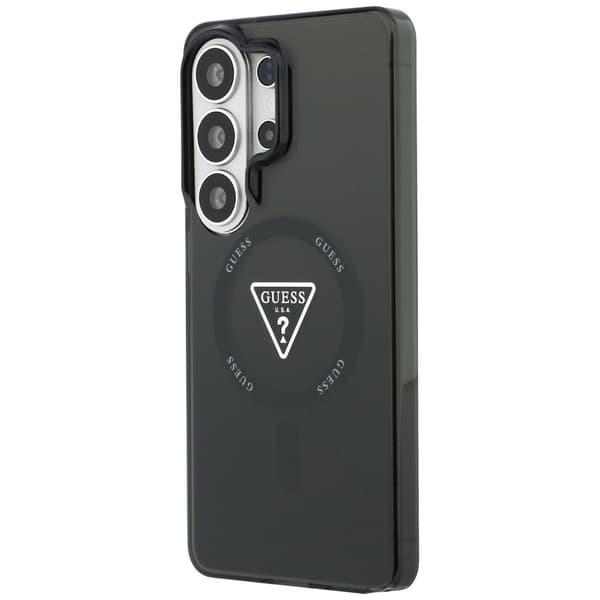 Guess IML Gradient Triangle MagSafe-cover til Samsung Galaxy S26 Ultra, sort