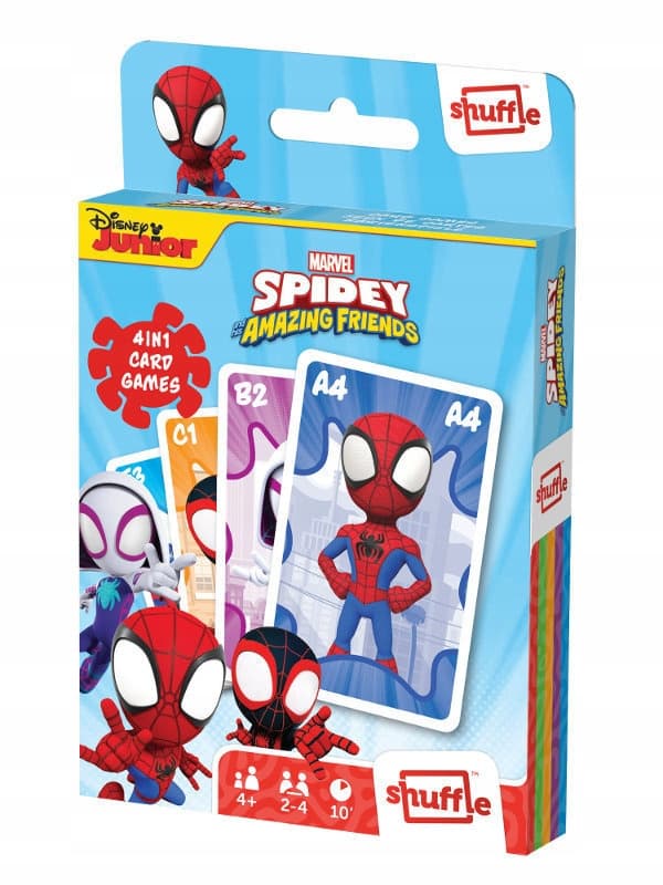 4-i-1 KORTSPEL SPIDEY 3318