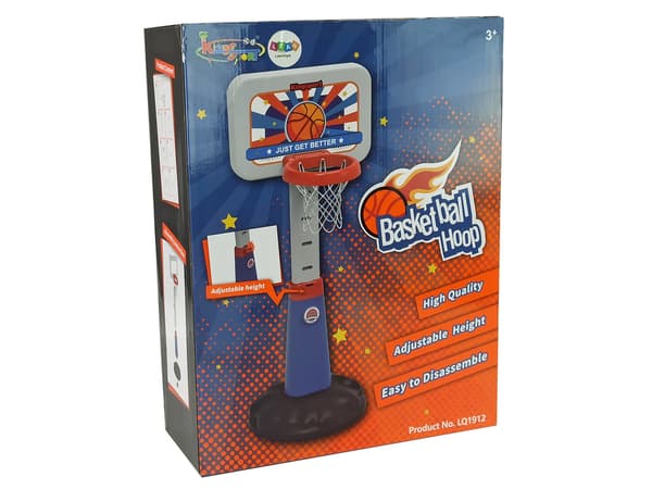 Børnebasketballsæt holdspilskurv 125 cm
