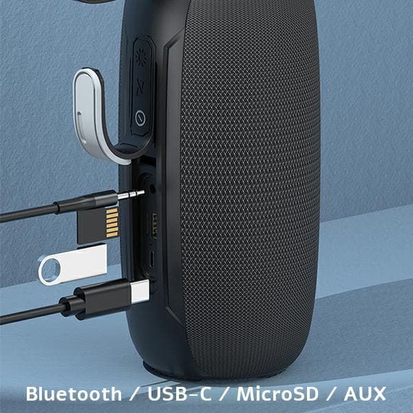 AWEI Y370 20W Bluetooth-högtalare svart