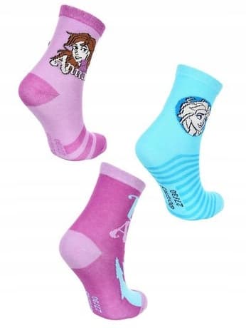 FROST ELSA flickstrumpor 3-pack 23/26 FN06A