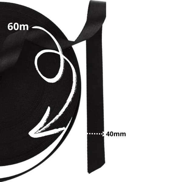 STARK TEJP FÖR FÄSTNING AV TRÄD, VÄXTER OCH BINDNING 40 mm/60 m.