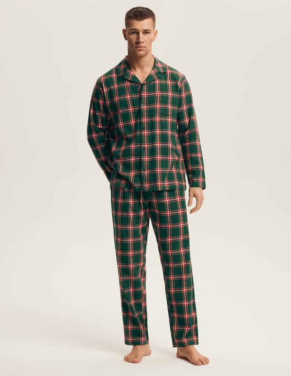 Nut Henderson Herrepyjamas | Grøn M