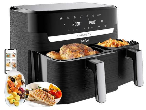 TEFAL EY901810 2-KAMMAR FRITUS