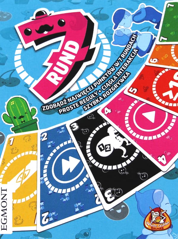 7 rundor. Brädspel. Egmont-spel