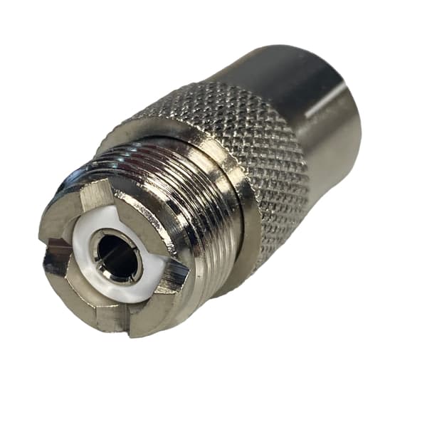UHF-stik/UHF-fatning lynkoblingsadapter