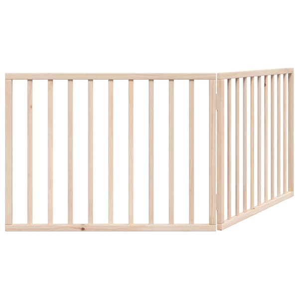 vidaXL foldbart sikkerhedsgitter til hunde, 2 paneler, 160 cm