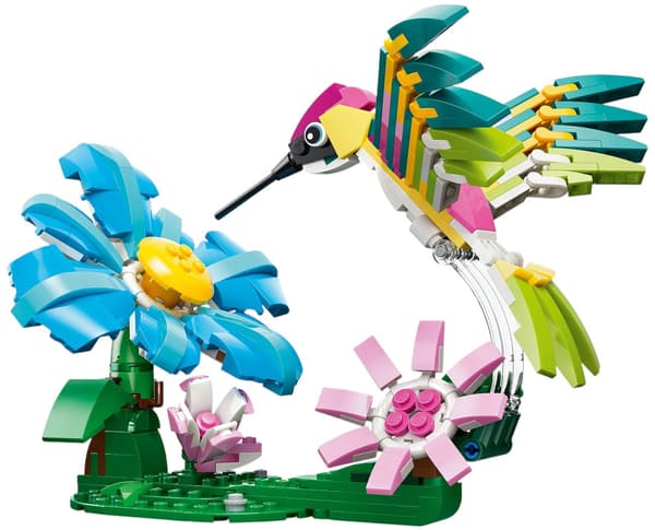 LEGO Creator Vilde Dyr: Farverig Kolibri 312-delt sæt (31384)